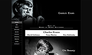 Charles Evans Music Site and Blog WIP